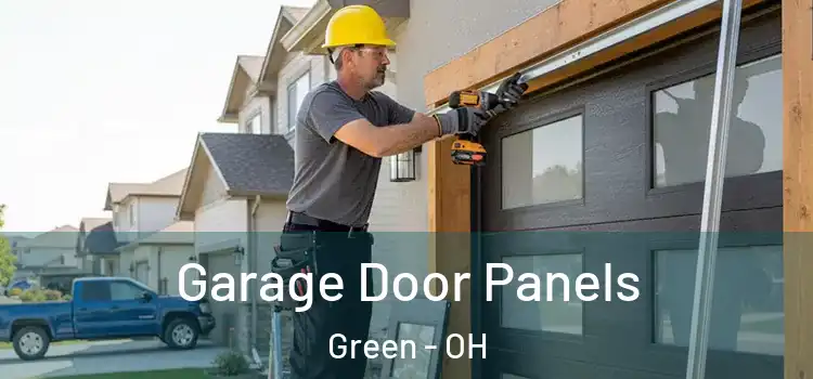  Garage Door Panels Green - OH