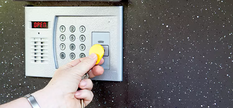 Electronic Door Lock Installation Green