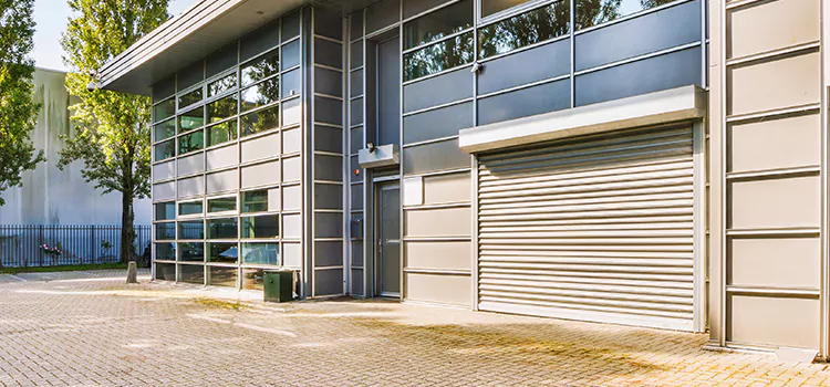 Electric Roller Garage Doors Green