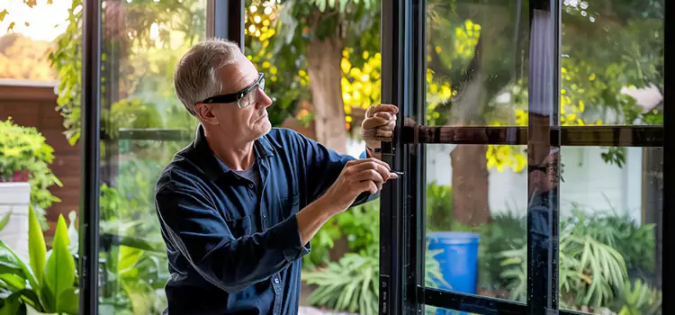Replacing Sliding Door Lock Green