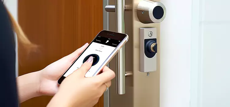 Keypad Door Lock Installation Green