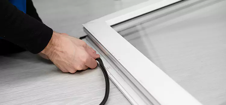 Commercial Door Weather Stripping Green