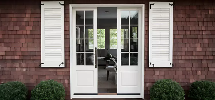 French Door Restoration Green