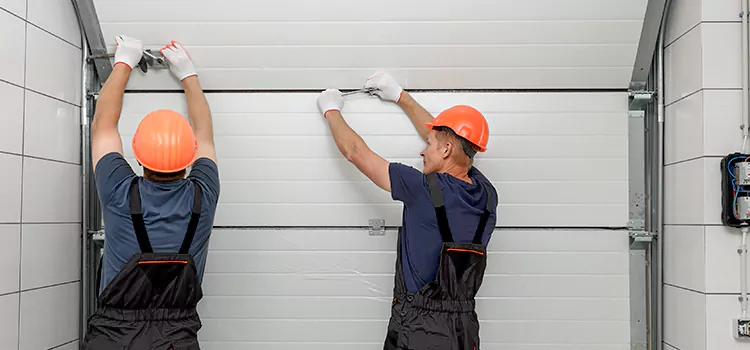 16x7 Garage Door Replacement Panels Green